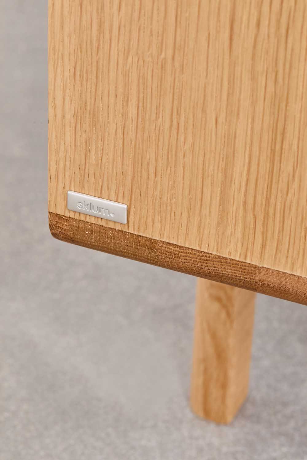 Credenza in legno di rovere Treveris