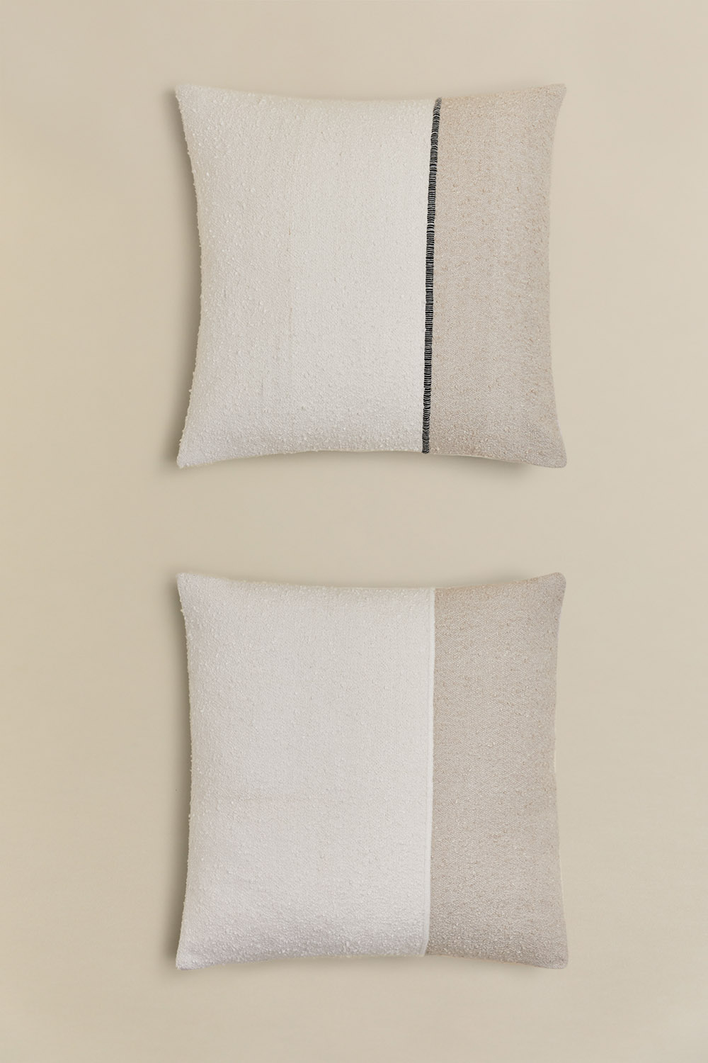 Cuscino quadrato in cotone (45x45 cm) Louisa