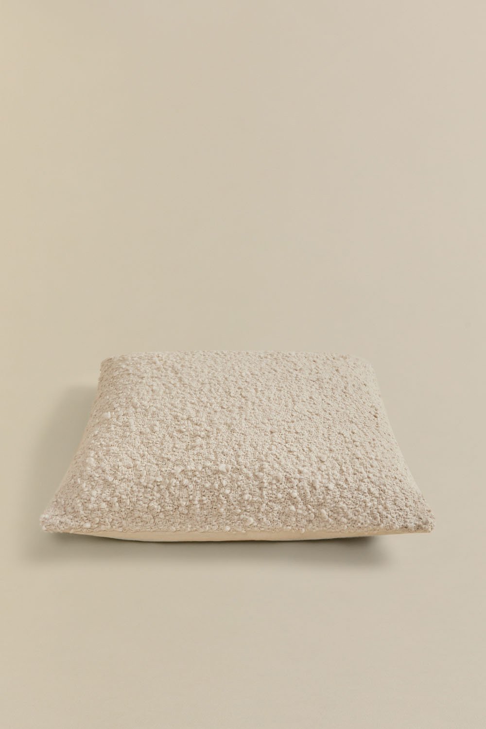 Cuscino quadrato in tessuto bouclé (45x45 cm) Zanero