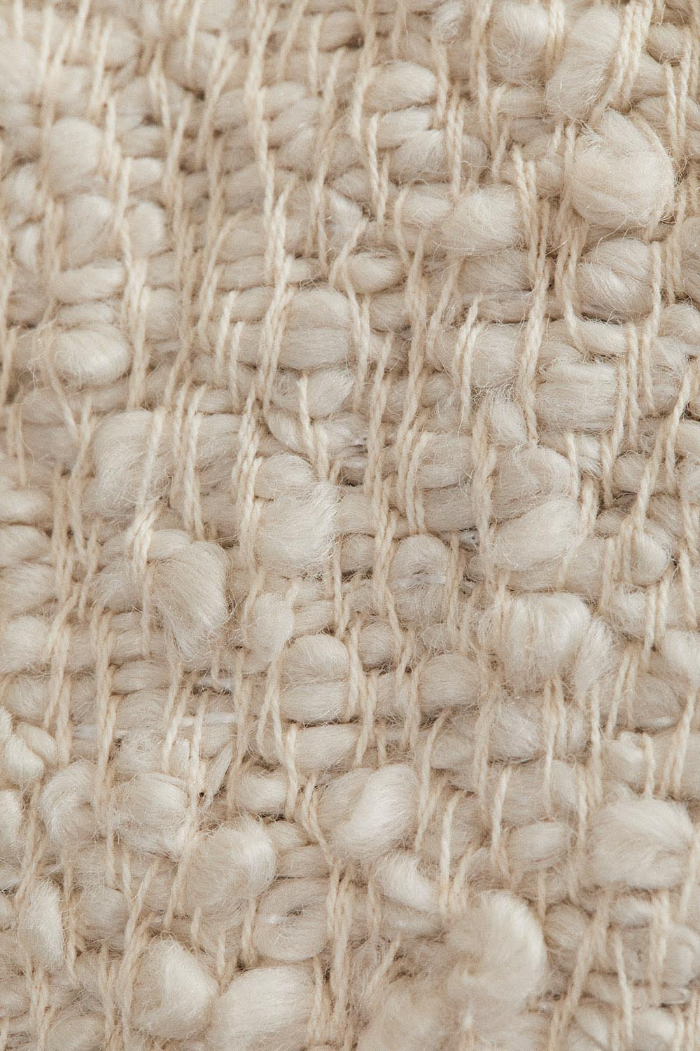 Cuscino quadrato in tessuto bouclé (45x45 cm) Zanero
