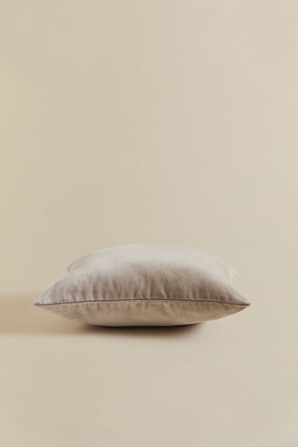 Cuscino quadrato in velluto di cotone (40x40 cm) Enid