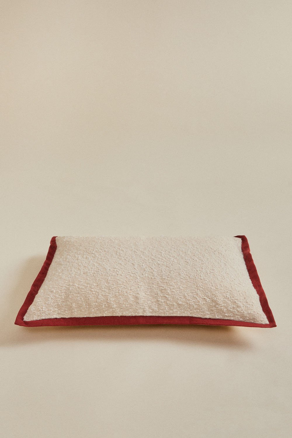 Cuscino rettangolare in tessuto bouclé (35X50 cm) Renildo