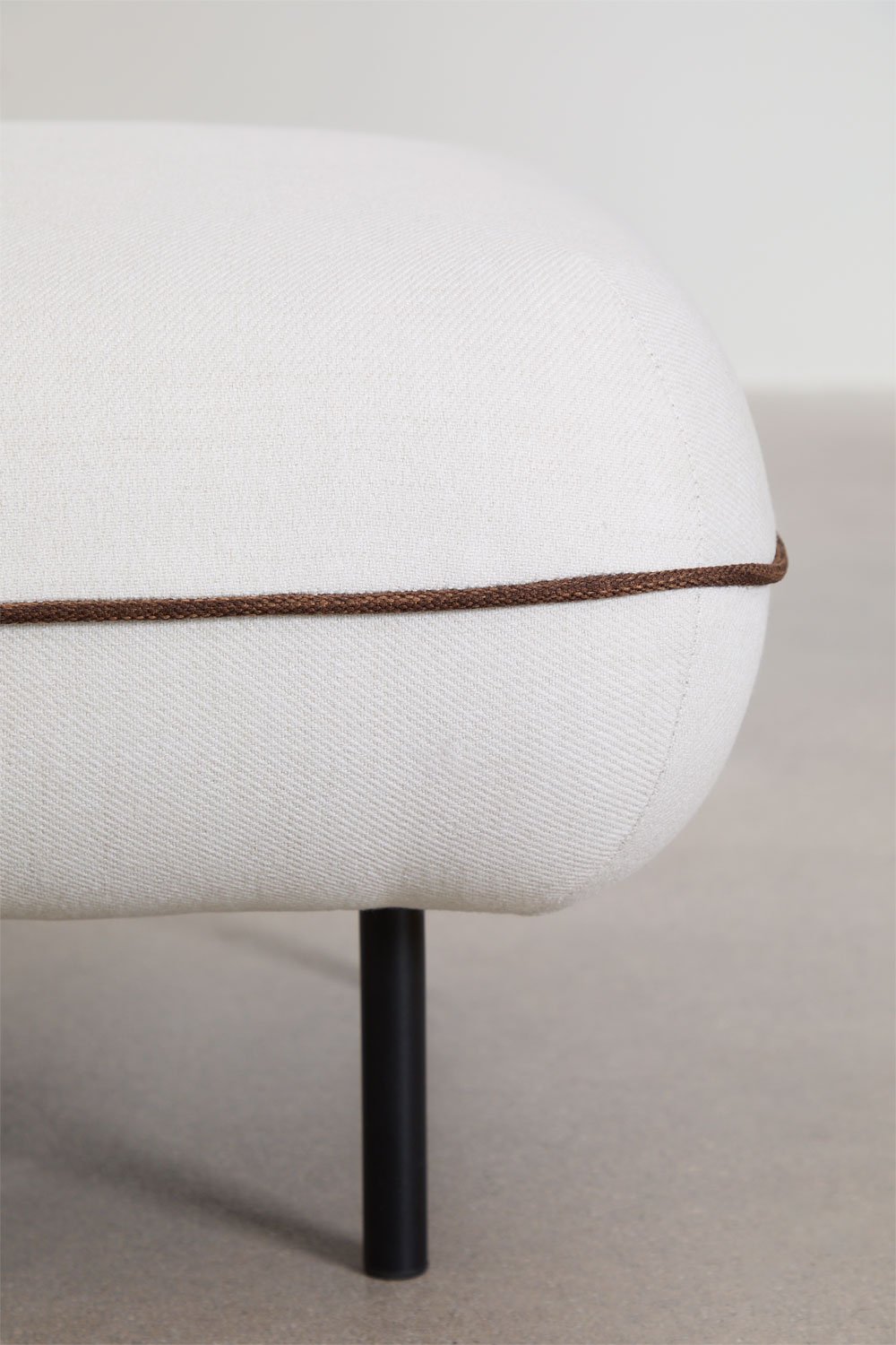 Divano 3 posti con pouf Biel