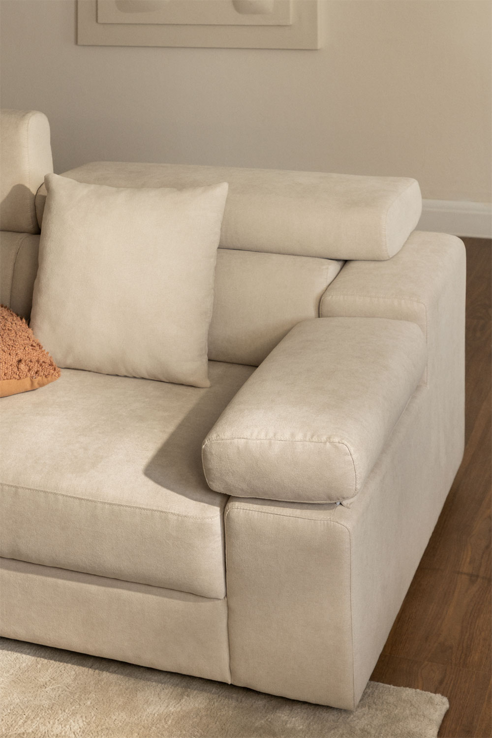 Divano Aramis a 3 posti con chaise longue sinistra