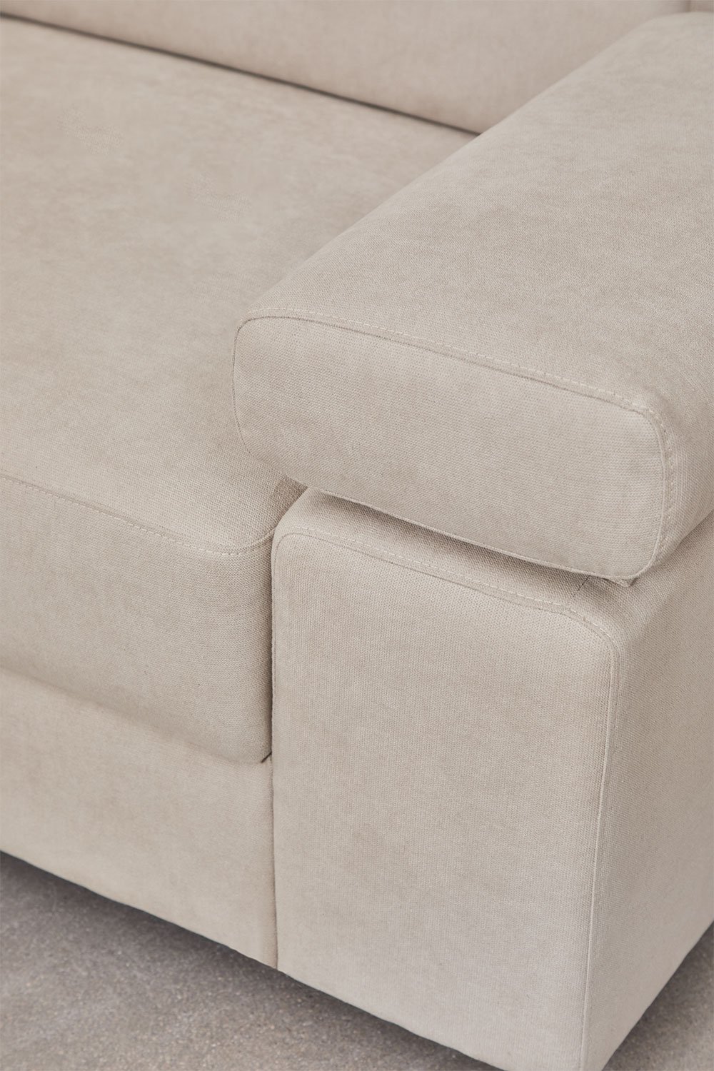 Divano Aramis a 3 posti con chaise longue sinistra