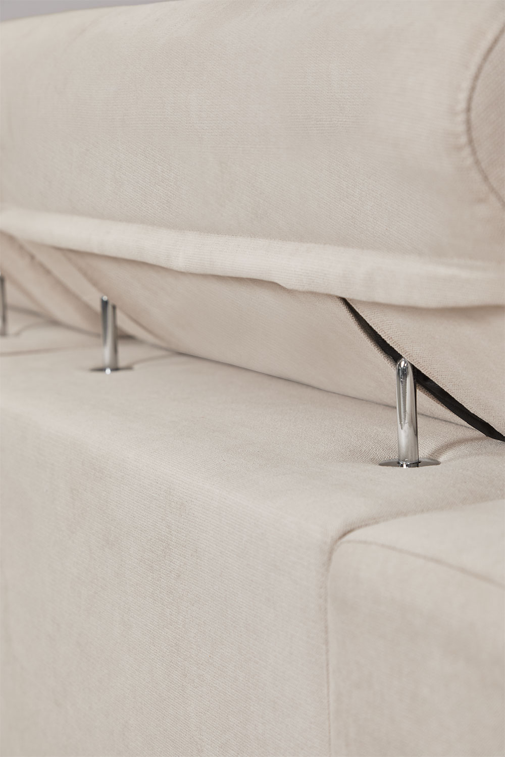 Divano Aramis a 3 posti con chaise longue sinistra