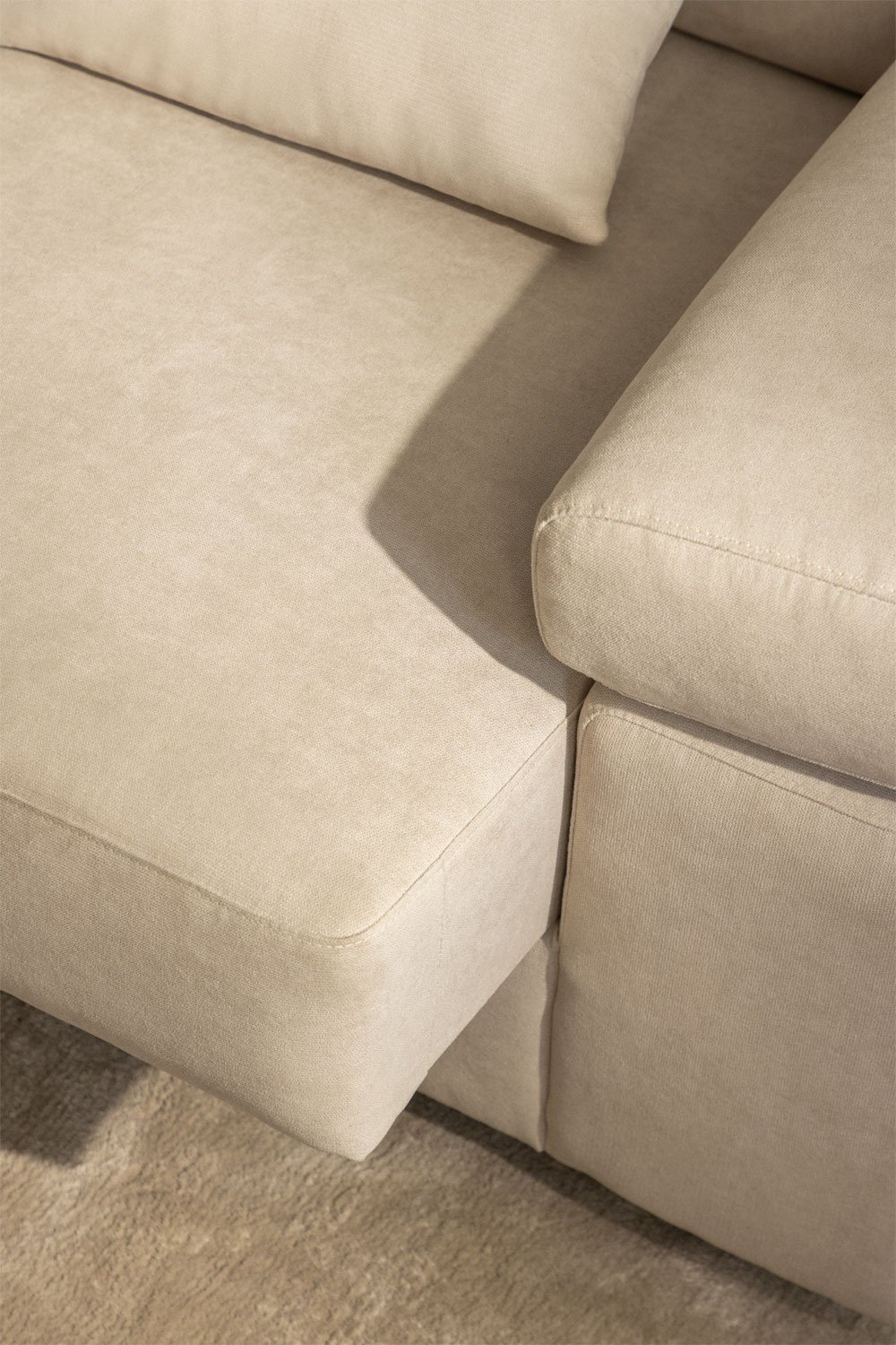 Divano Aramis a 3 posti con chaise longue sinistra