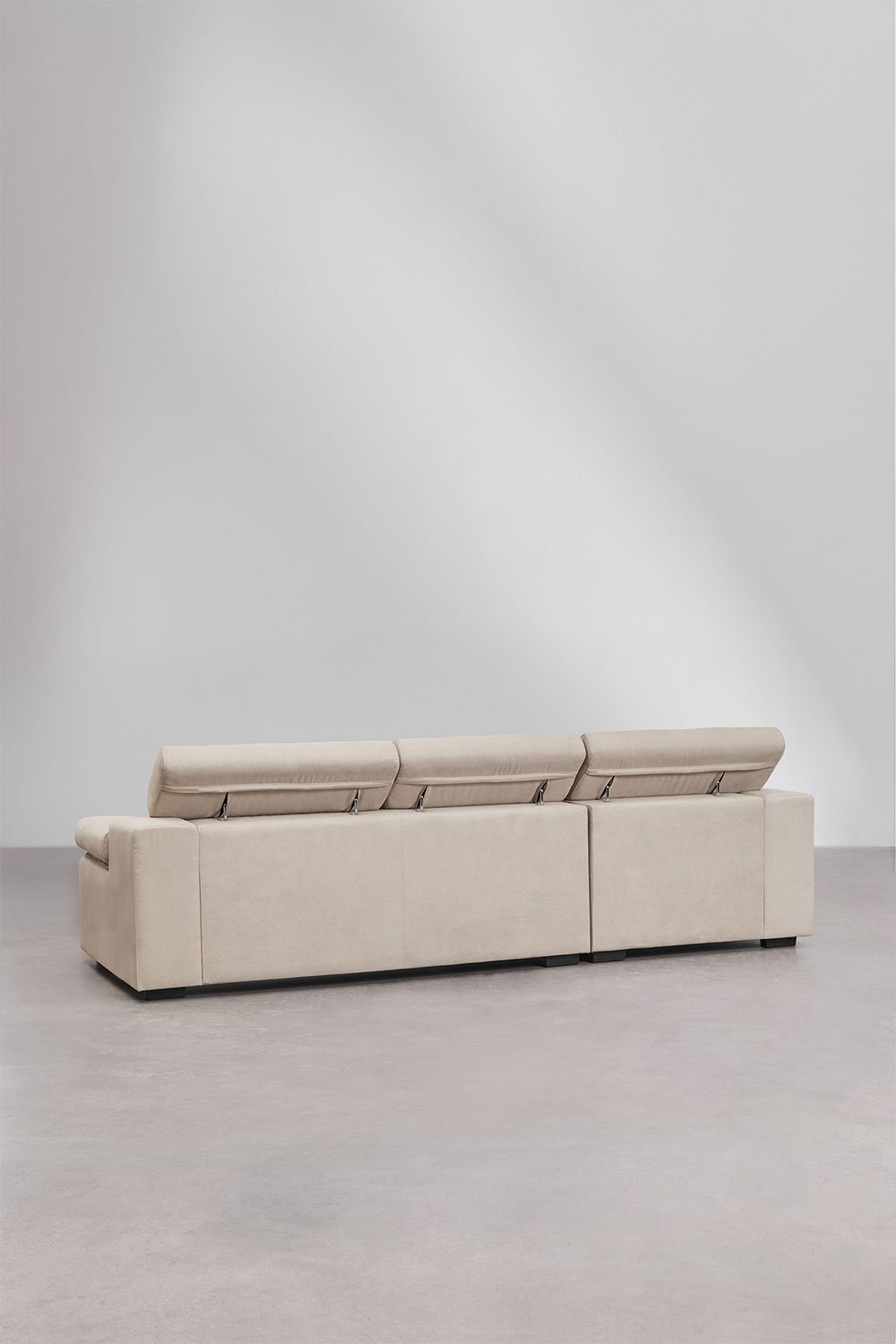 Divano Aramis a 3 posti con chaise longue sinistra