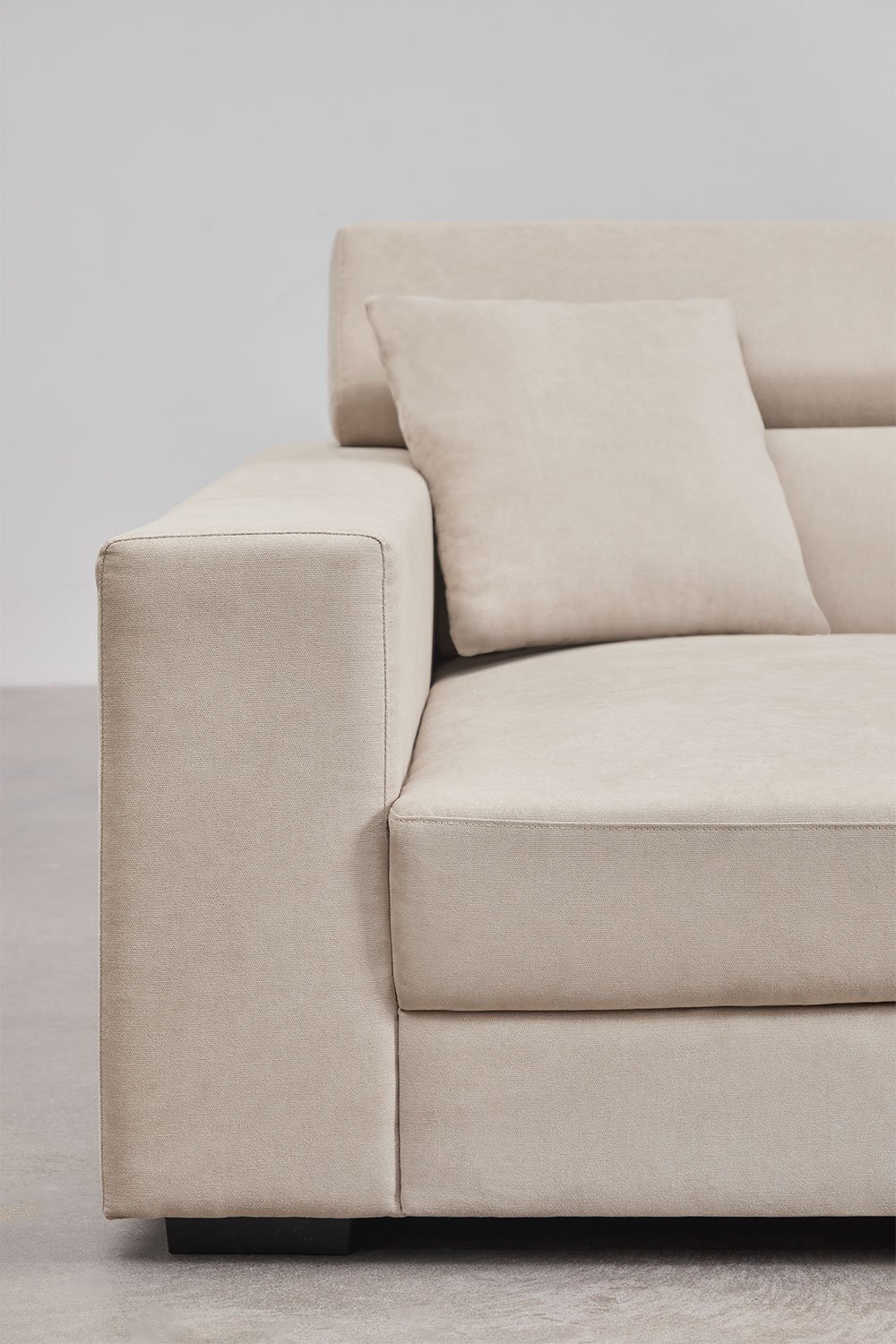 Divano Aramis a 3 posti con chaise longue sinistra