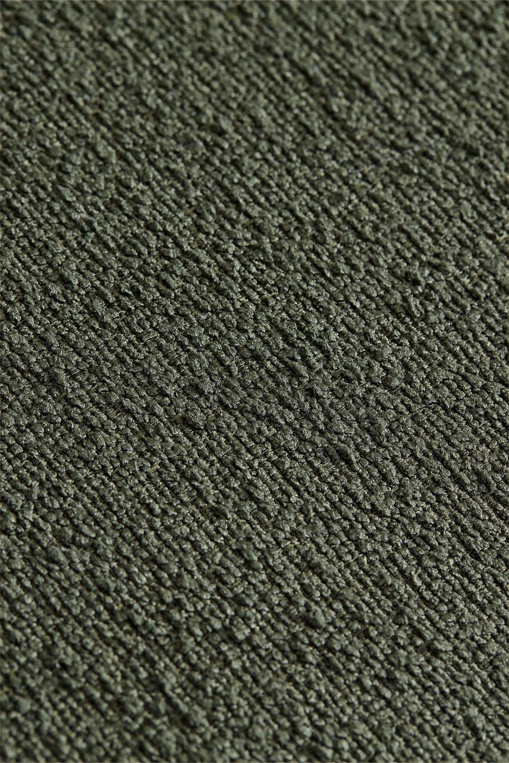 Divano componibile angolare in 4 pezzi con chaise longue destra e pouf Fogler