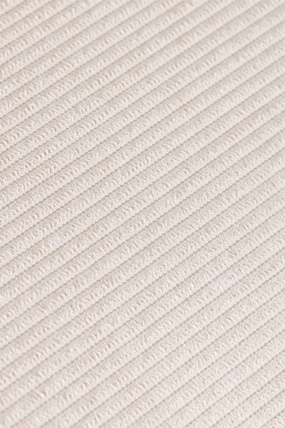 Divano componibile angolare in 5 pezzi con pouf Fogler