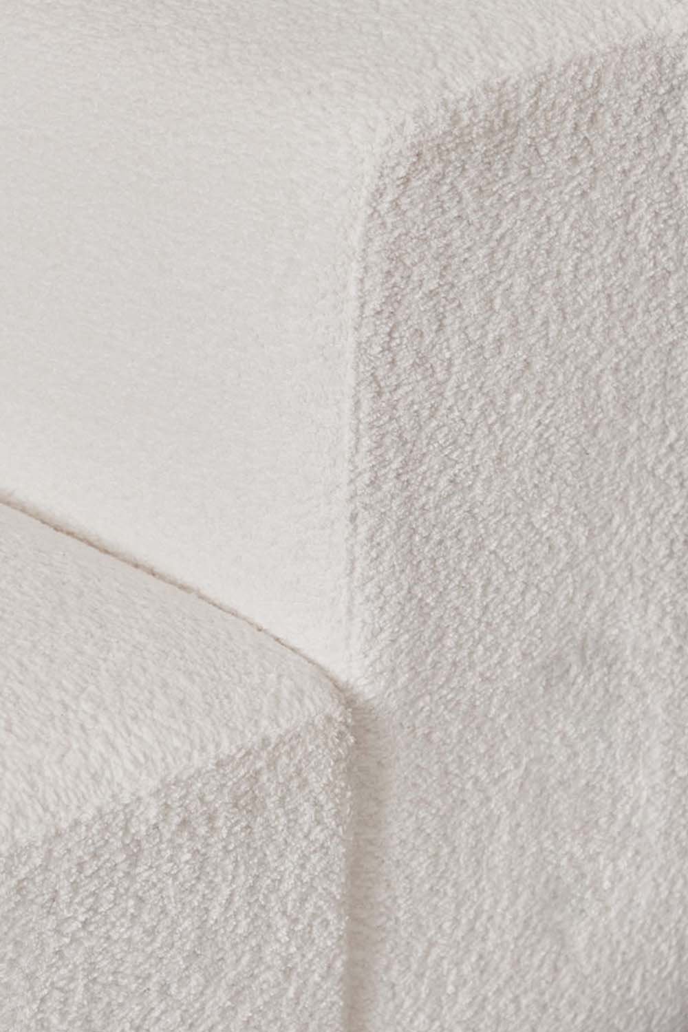 Divano modulare con chaise longue angolare sinistra a 3 pezzi con pouf (â†”ï¸Ž390 cm) Bruna