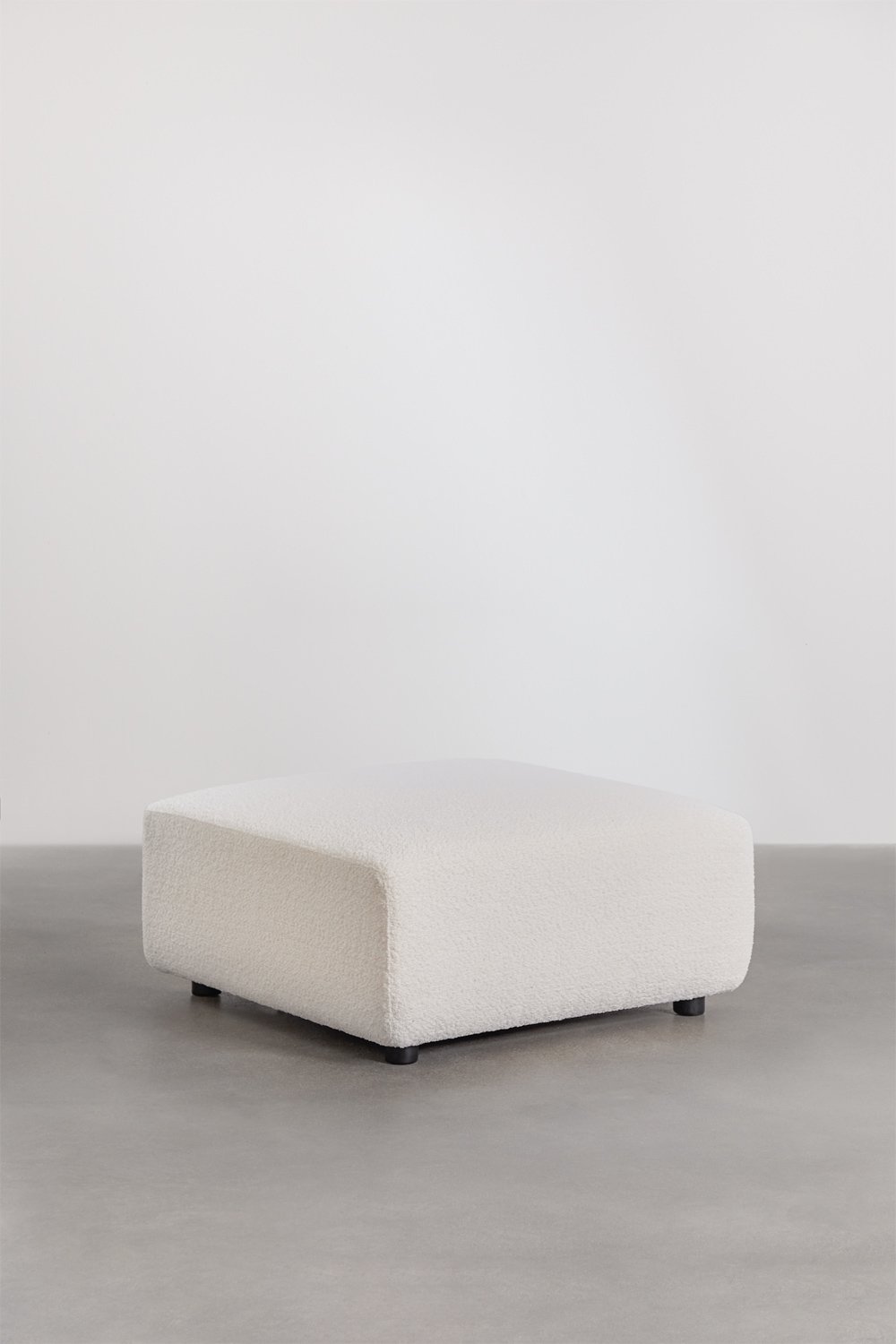 Divano modulare con chaise longue angolare sinistra a 3 pezzi con pouf (â†”ï¸Ž390 cm) Bruna