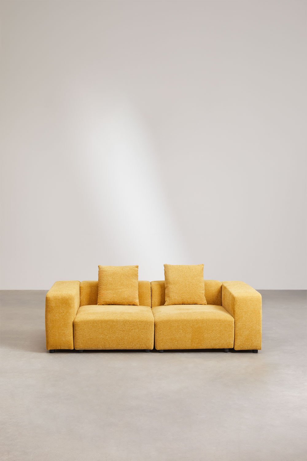 Sofà modulare a 2 pezzi (↔︎230 cm) con bracciolo alto Bruna