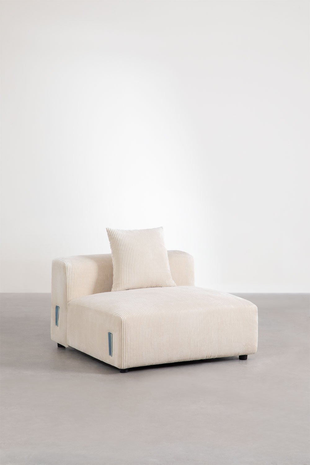 Sofà modulare a 2 pezzi (↔︎270 cm) con bracciolo alto Bruna