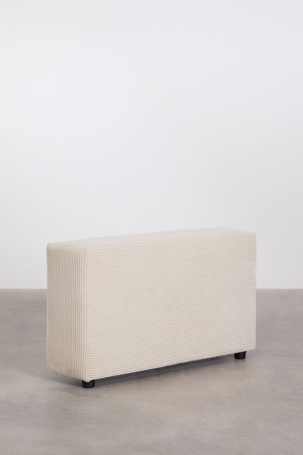 Sofà modulare a 2 pezzi (↔︎270 cm) con bracciolo alto Bruna
