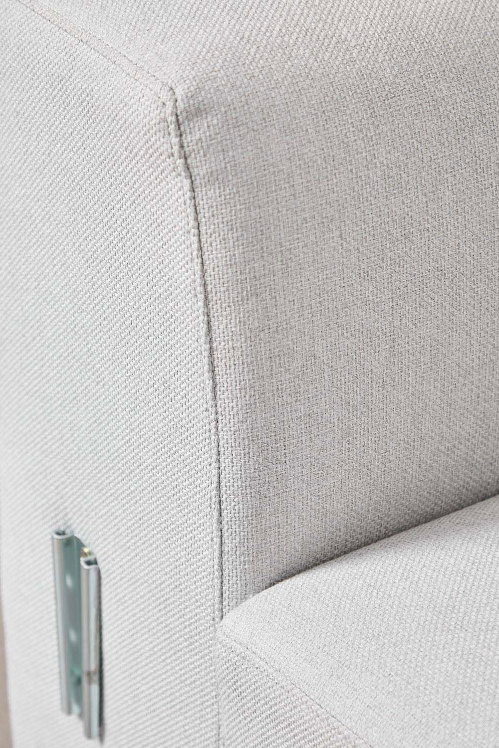 Divano modulare a 4 pezzi con bracciolo alto e pouf (â†”ï¸Ž480 cm) Bruna