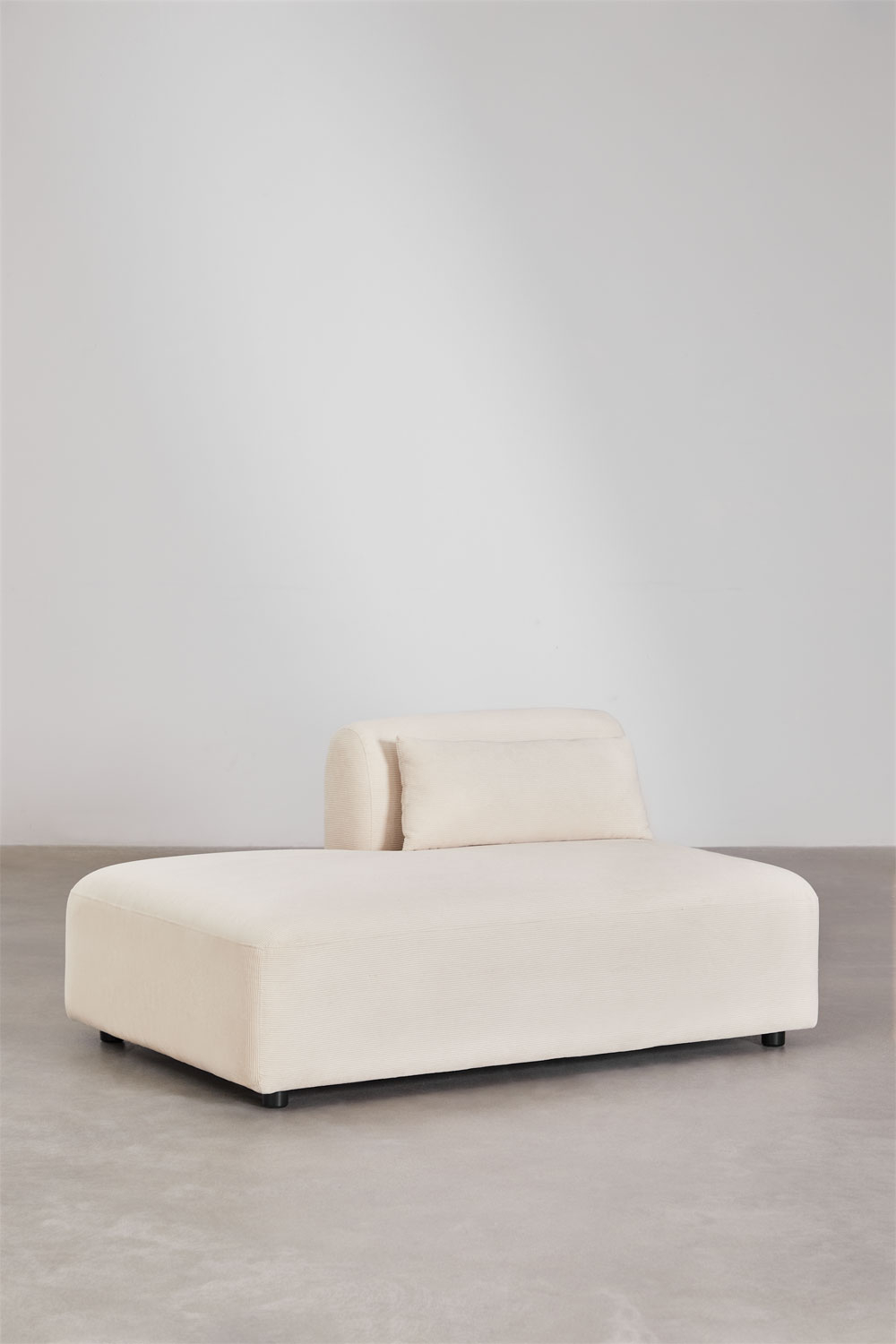Divano modulare angolare Fogler in 5 pezzi con doppia chaise lounge