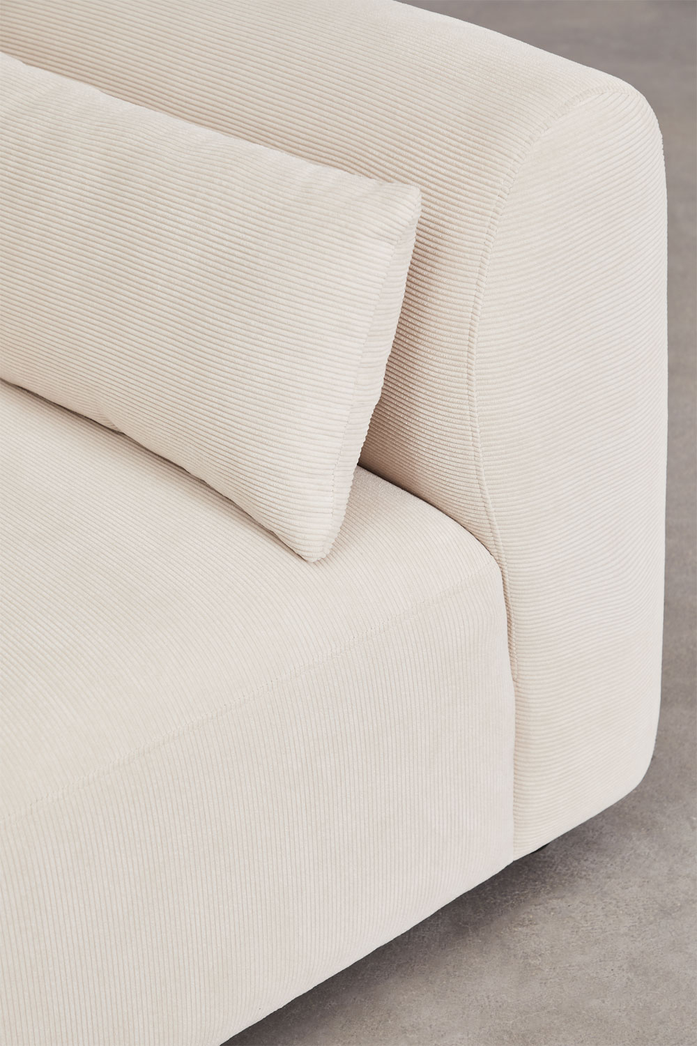 Divano modulare angolare Fogler in 5 pezzi con doppia chaise lounge