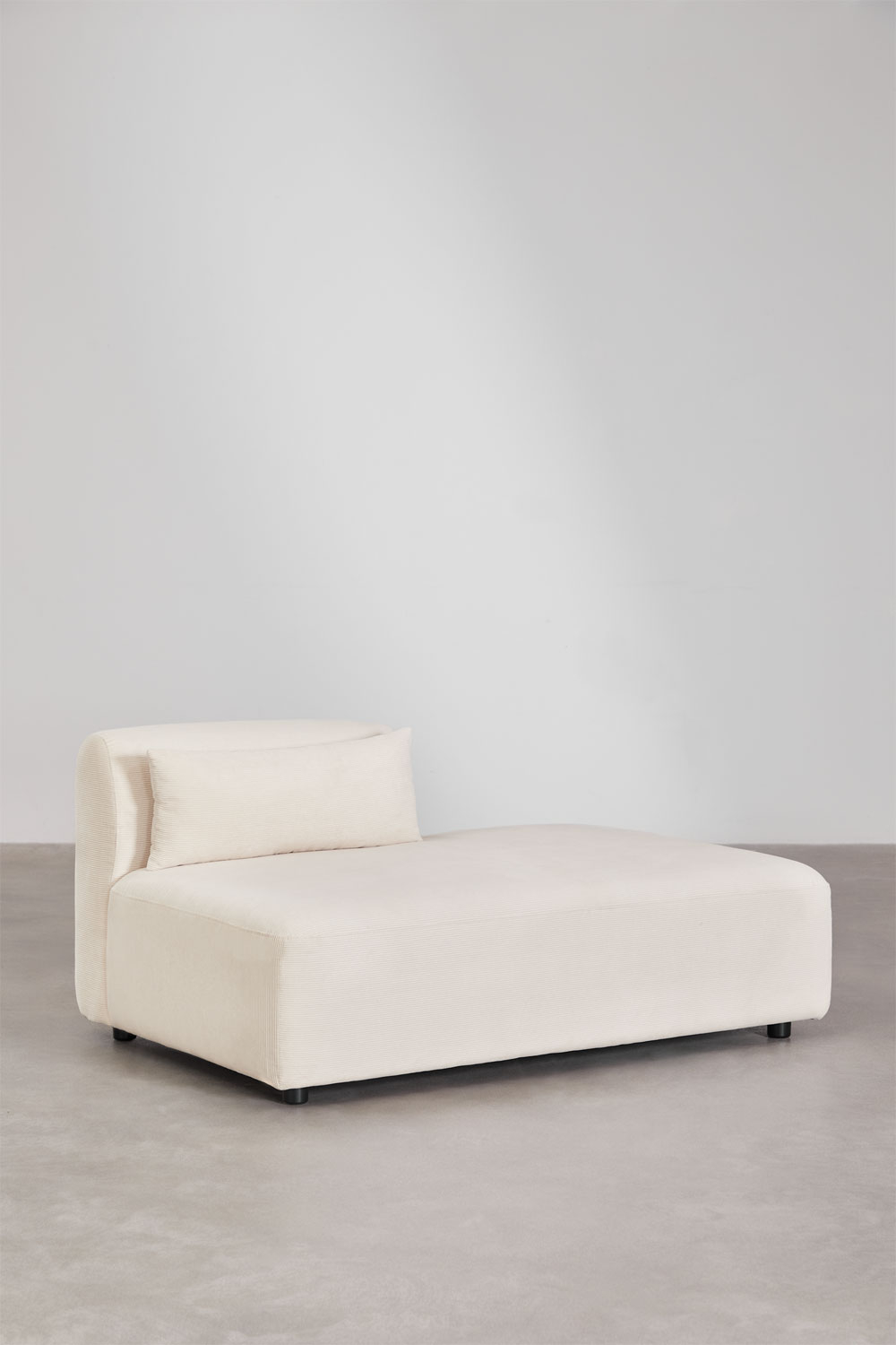 Divano modulare angolare Fogler in 5 pezzi con doppia chaise lounge