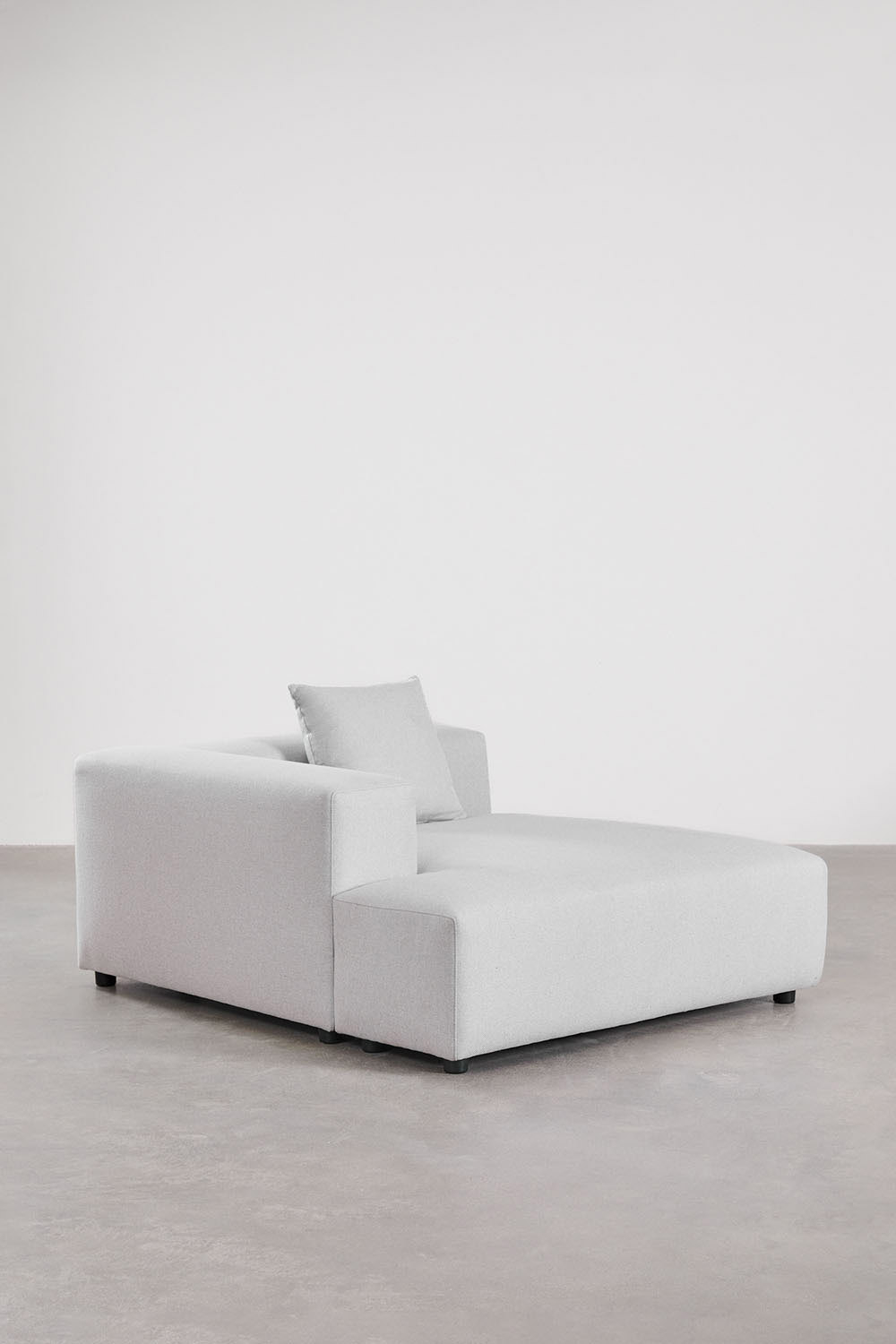 Sofà modulare con chaise longue sinistra a 3 pezzi (↔︎375 cm) con bracciolo alto Bruna