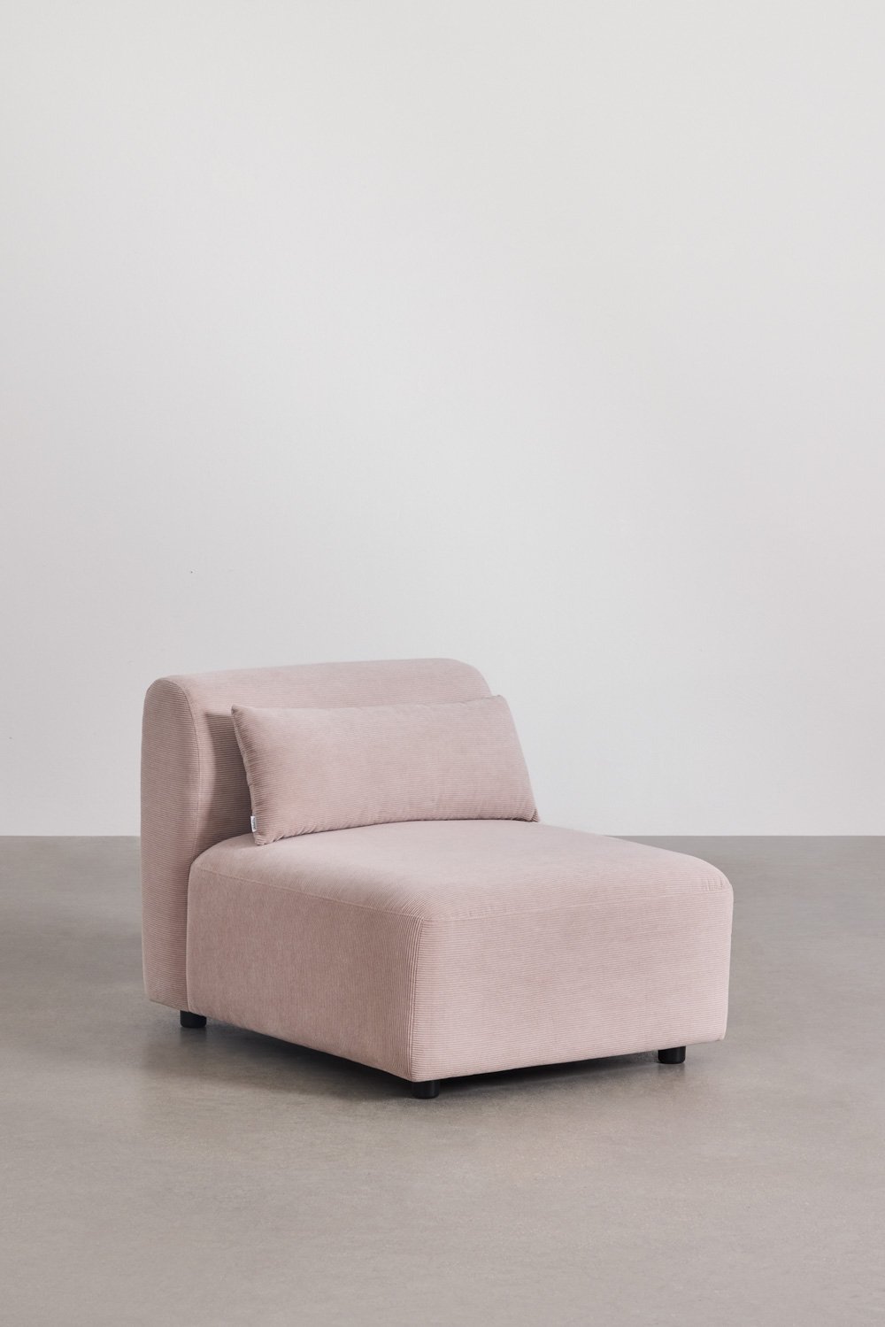 Divano modulare Fogler in 5 pezzi con chaise longue destra