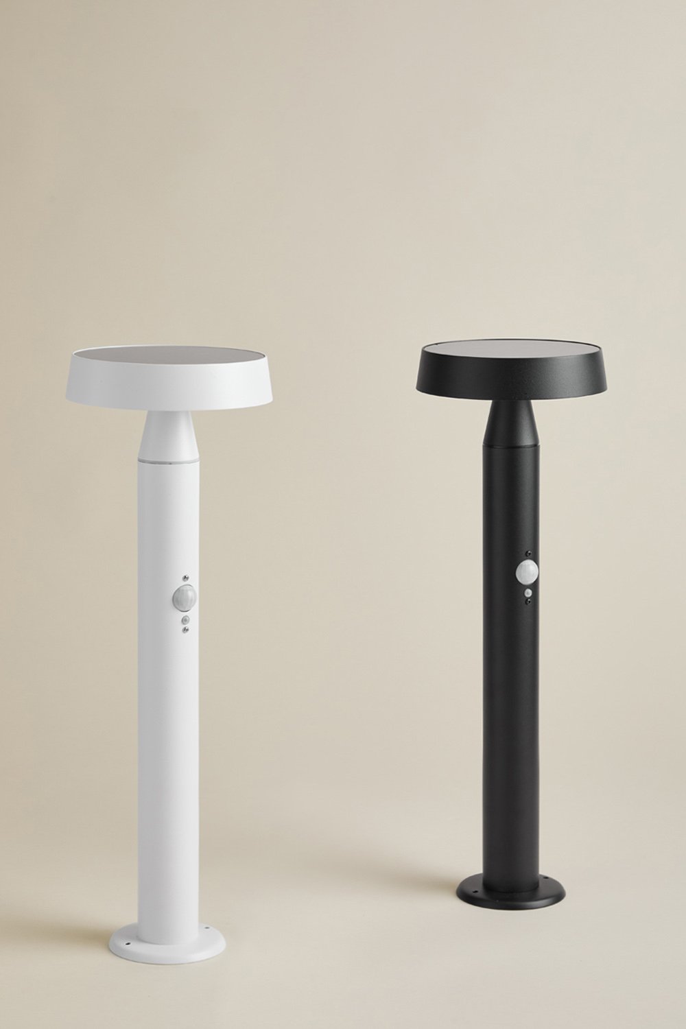 Faro LED solare da esterno Bravissia in acciaio inox