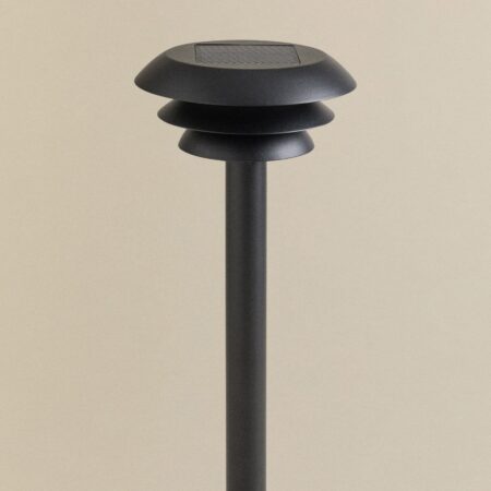 Lampeggiante LED solare da esterno Lirano in acciaio inox