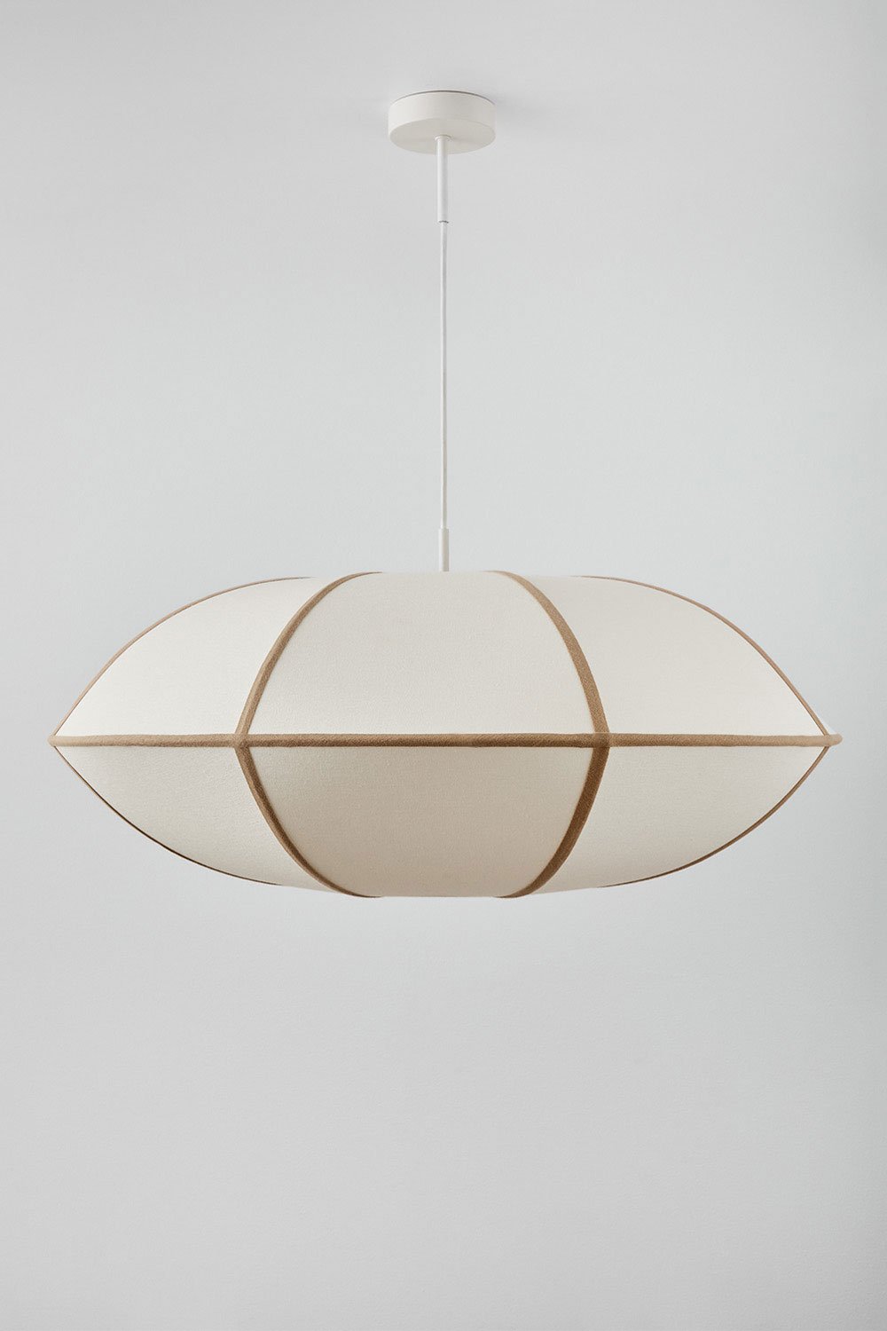 Lampada da soffitto in lino Patraix