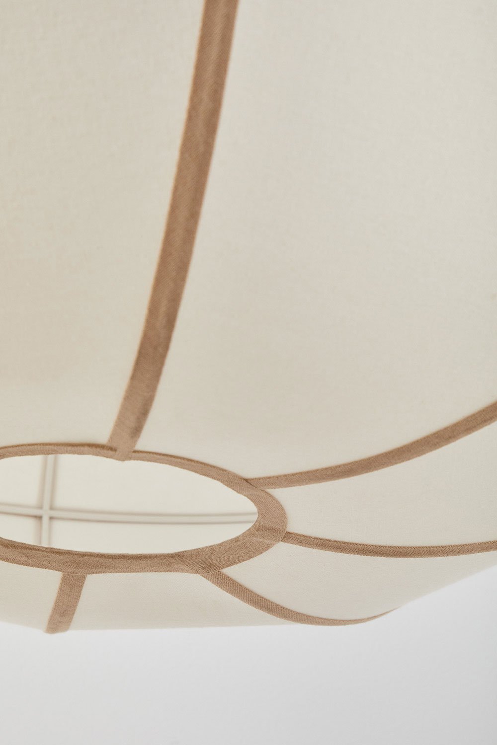 Lampada da soffitto in lino Patraix