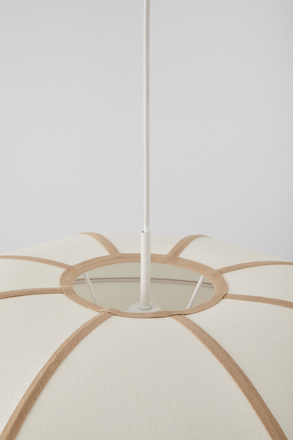 Lampada da soffitto in lino Patraix