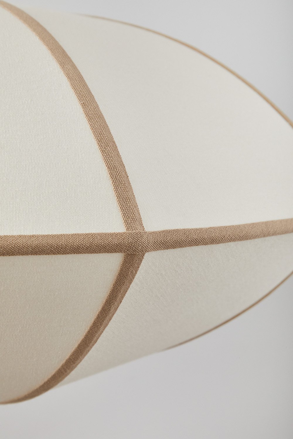 Lampada da soffitto in lino Patraix