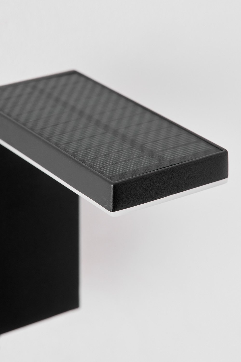 Lampada da parete LED solare da esterno in alluminio Luxore