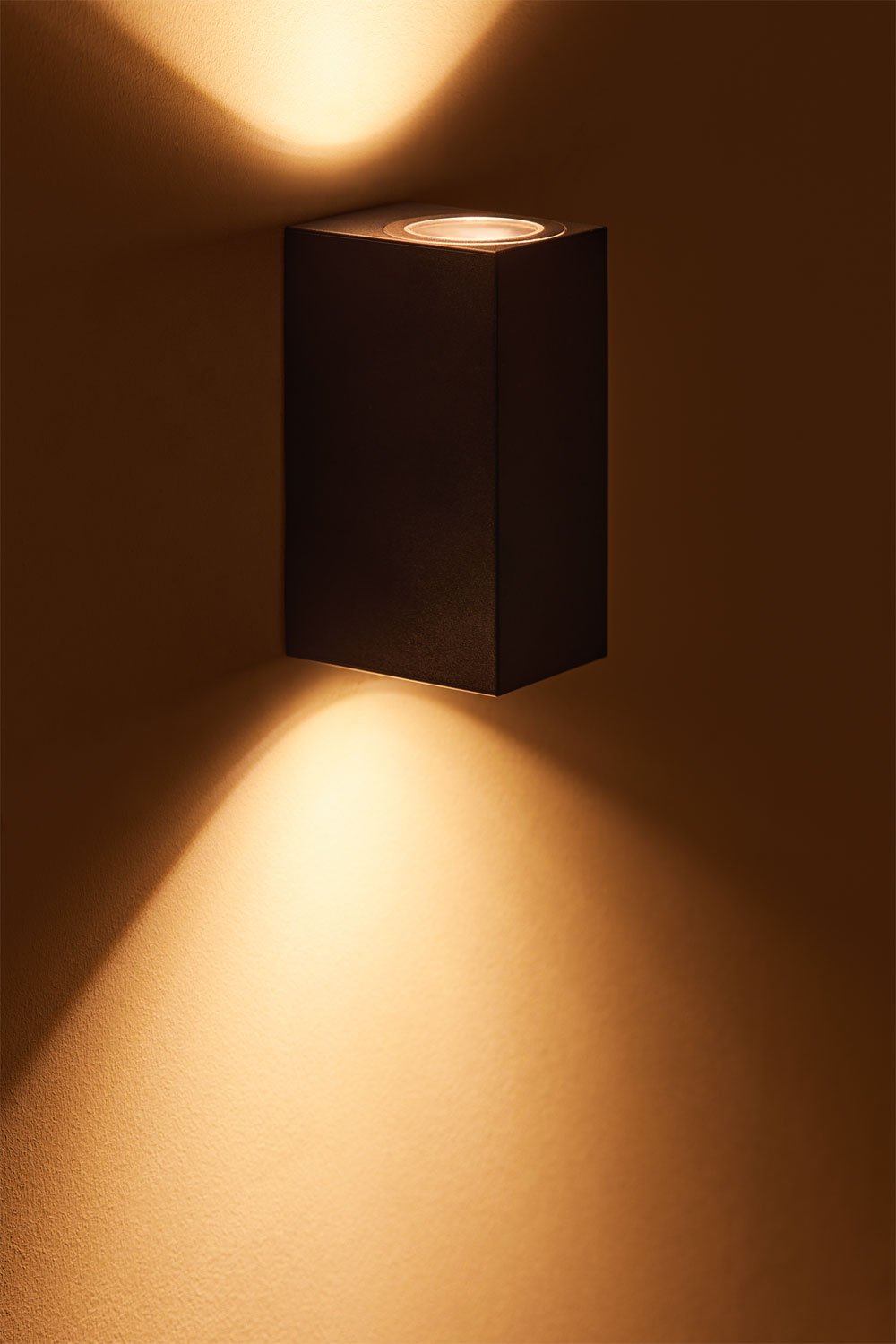Lampada da parete per esterno con 2 punti luce Yovar