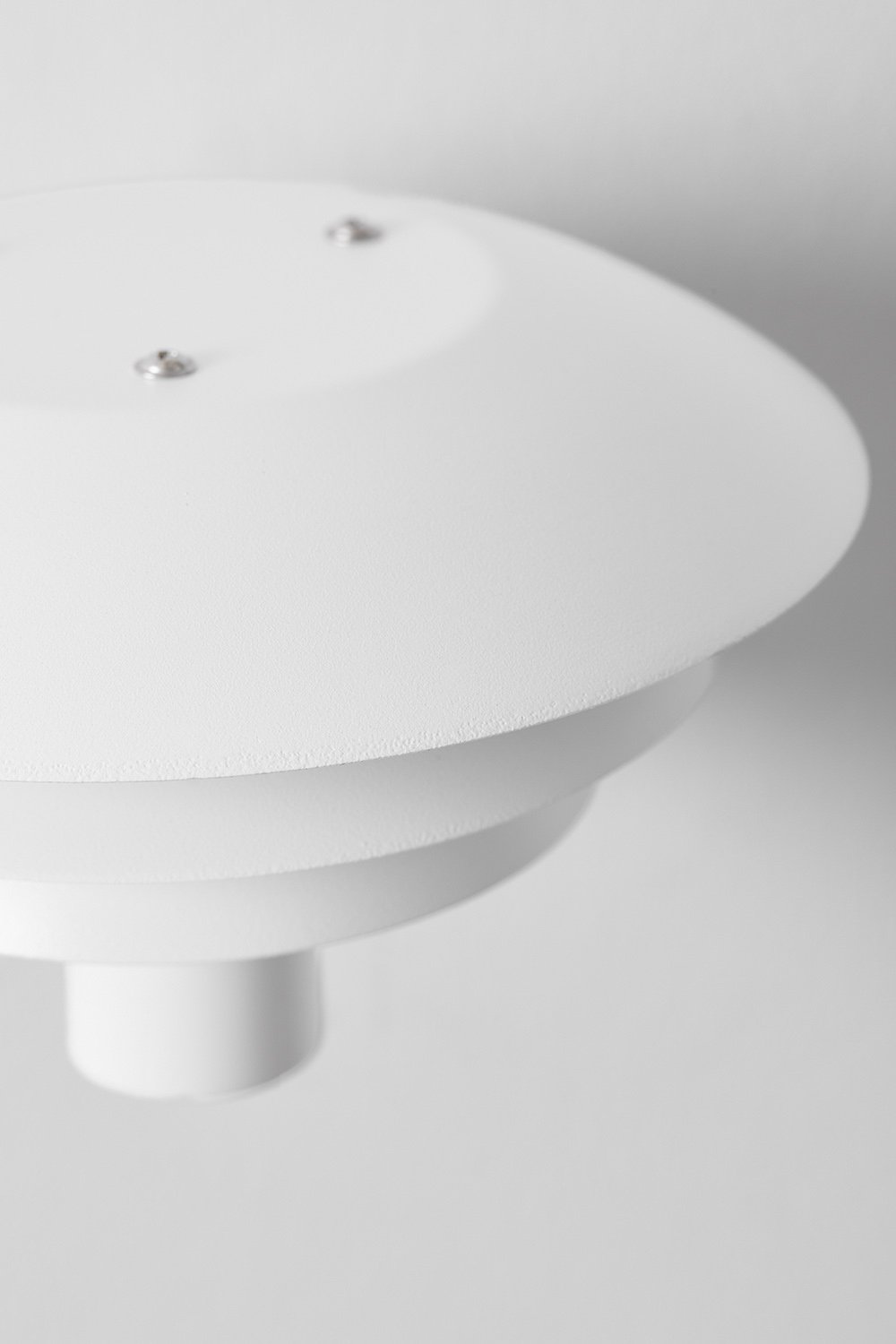 Lampada da parete per esterno Lirano in acciaio inox