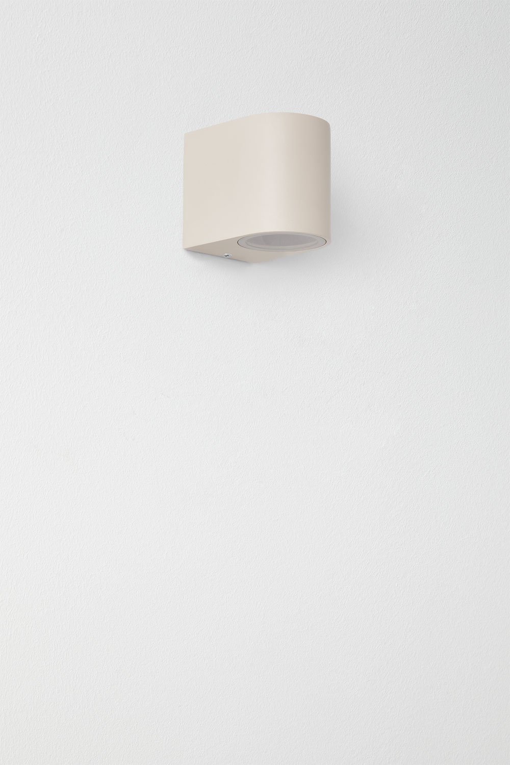 Lampada da parete Pevot in alluminio