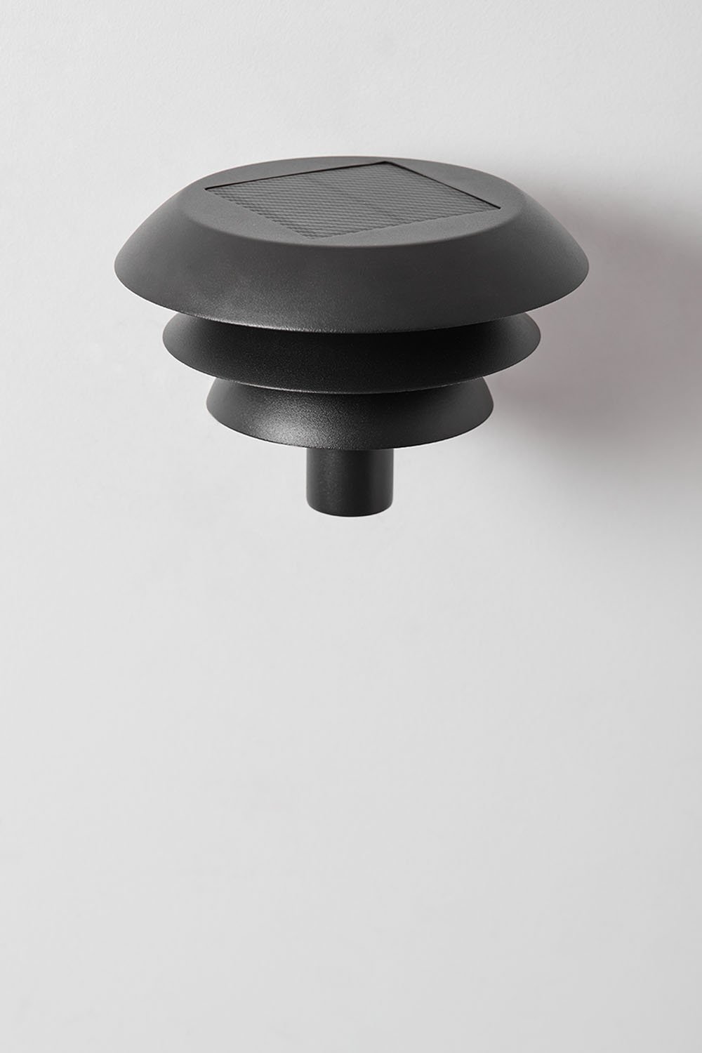 Lampada da parete solare a LED da esterno in acciaio inox Lirano