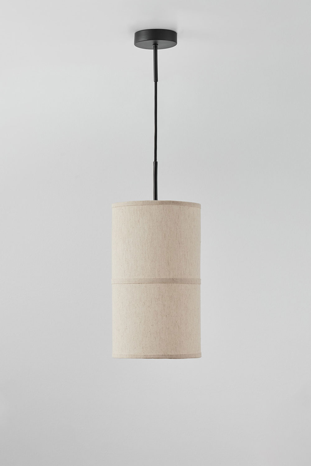 Lampada da soffitto Olinda in cotone riciclato