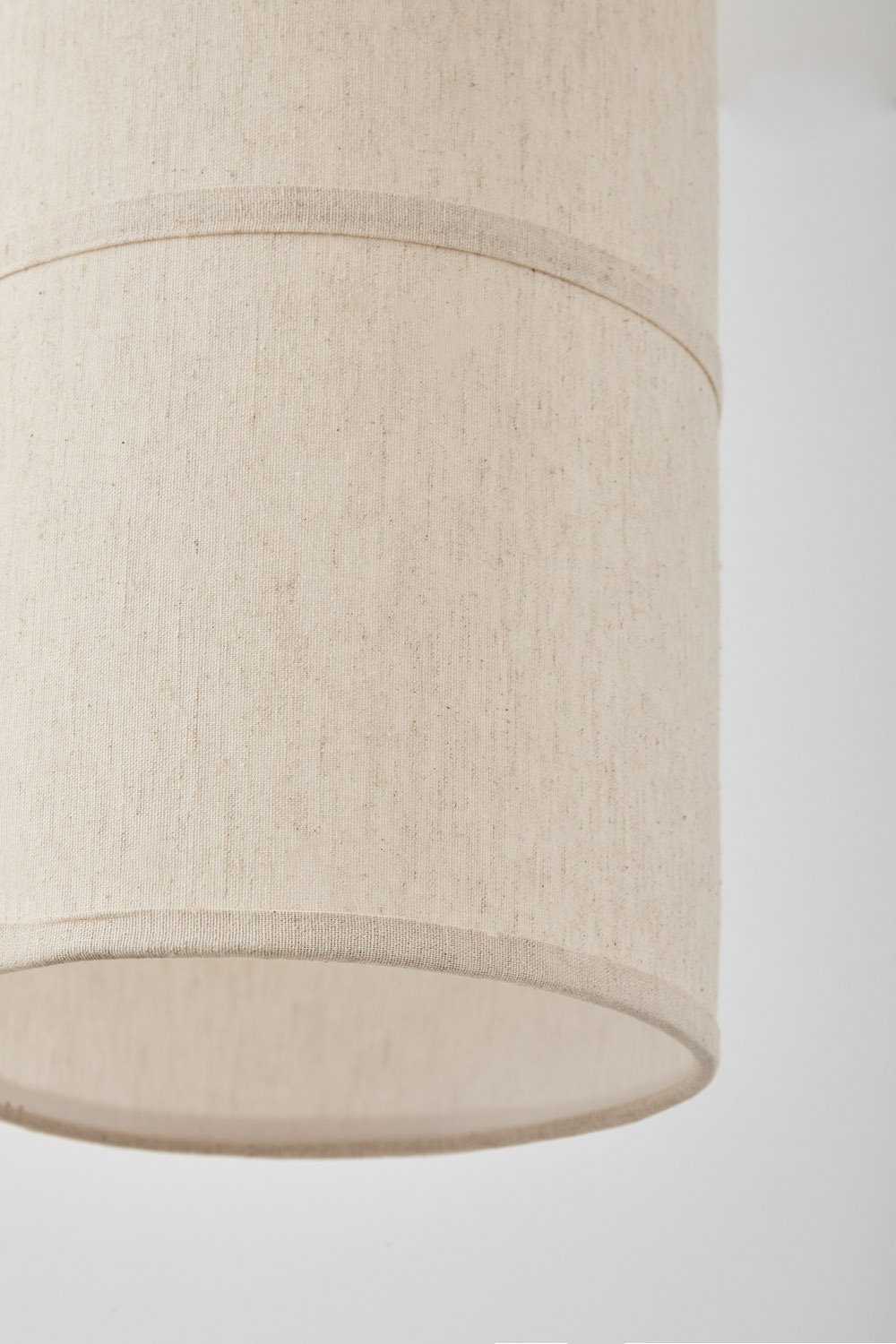 Lampada da soffitto Olinda in cotone riciclato