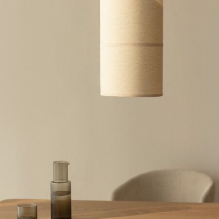 Lampada da soffitto Olinda in cotone riciclato