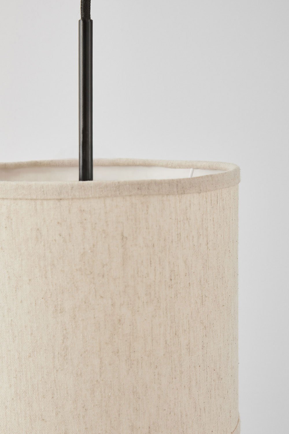 Lampada da soffitto Olinda in cotone riciclato