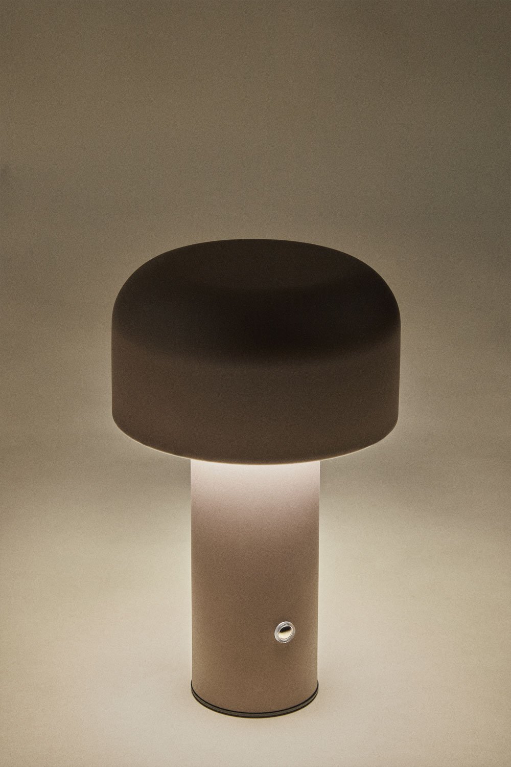 Lampada da tavolo in metallo per esterni a LED wireless Loentia