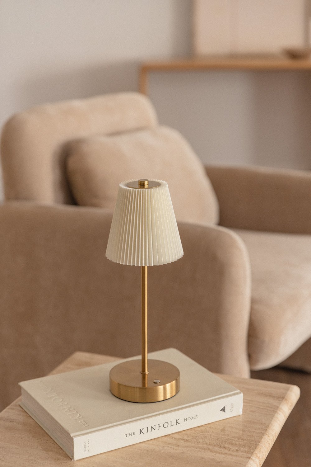 Lampada da tavolo wireless a LED in ferro Myrdal