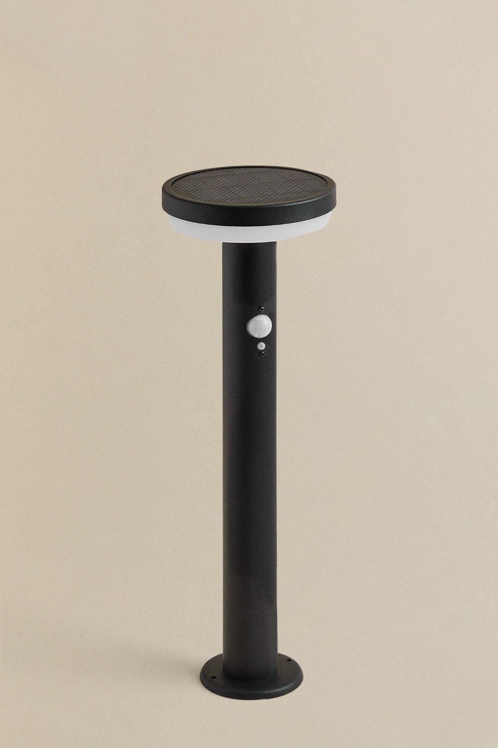 Faro solare LED da esterno Ovint in acciaio inox