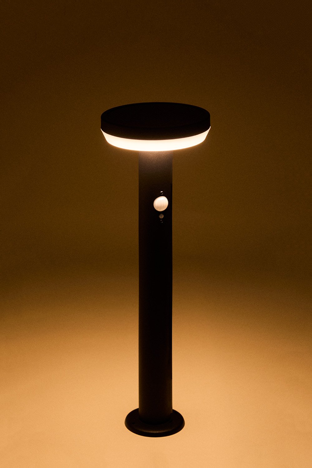 Faro solare LED da esterno Ovint in acciaio inox