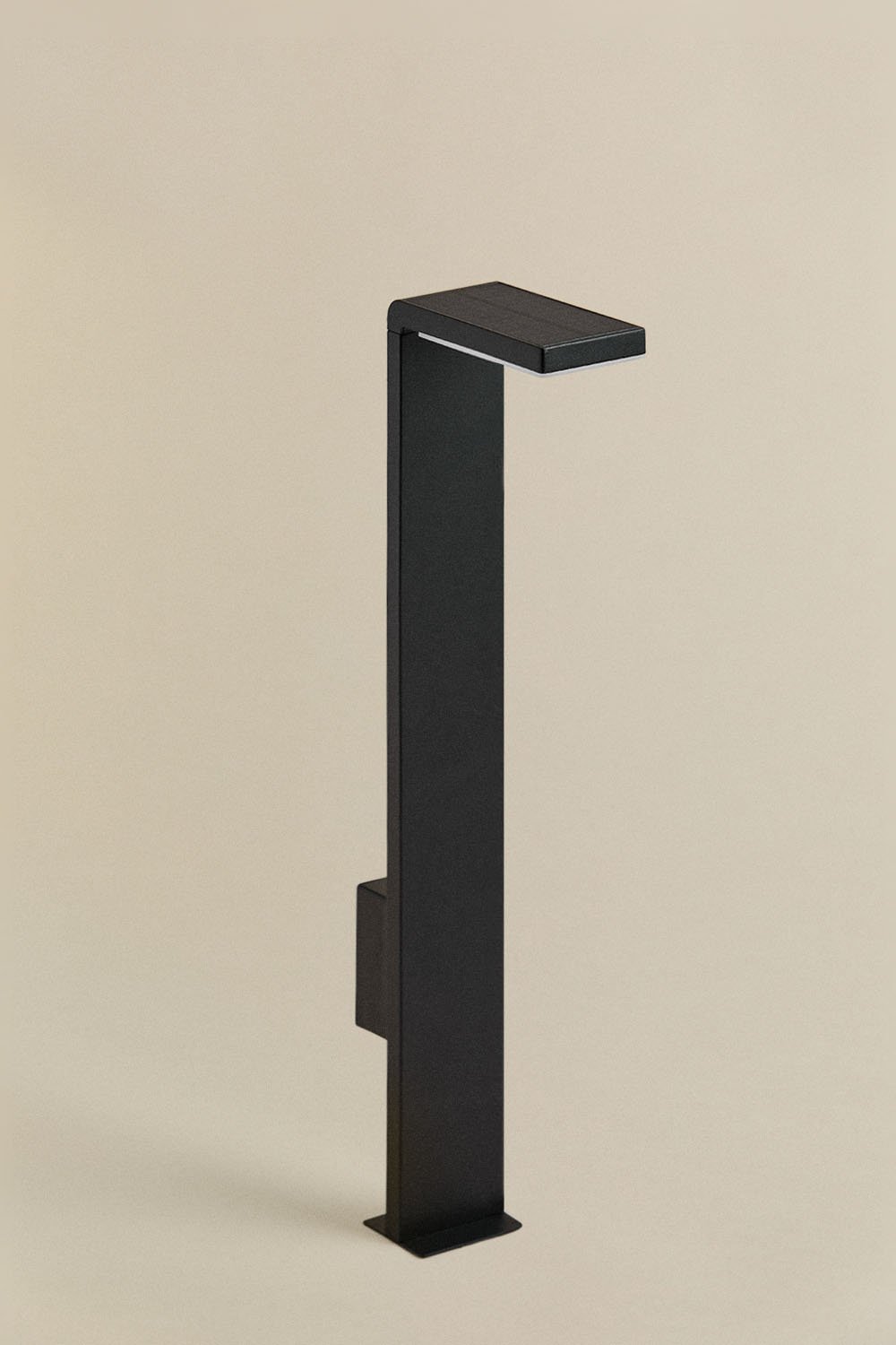 Lampada solare LED da esterno in alluminio Luxore