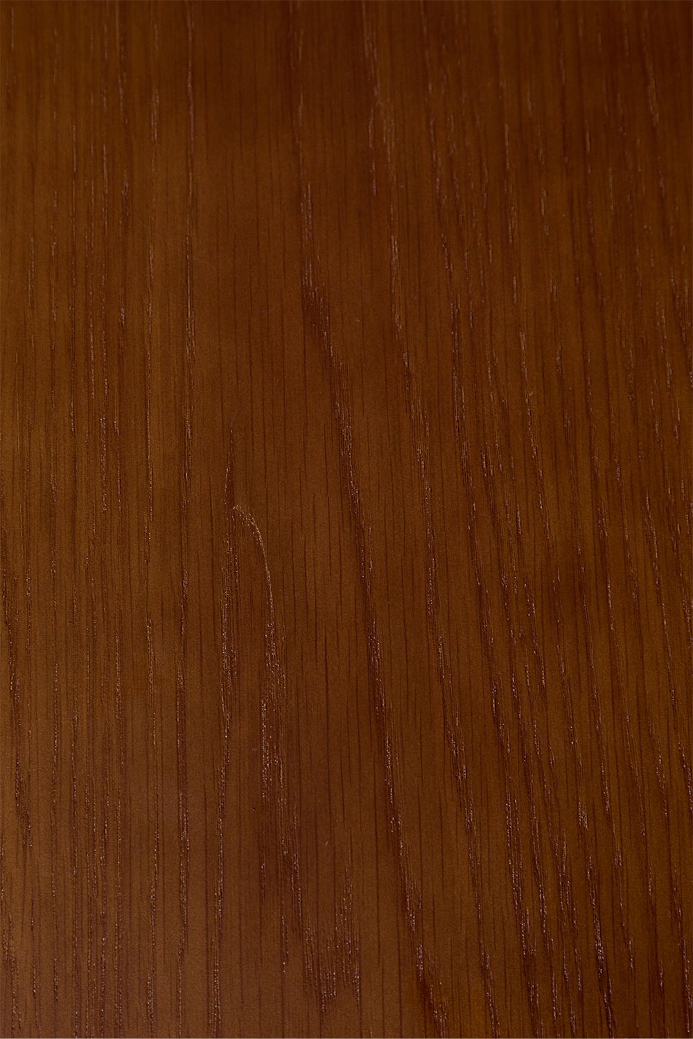 Tavolo da pranzo ovale 180-240x105 cm allungabile in MDF e impiallacciato rovere Montana