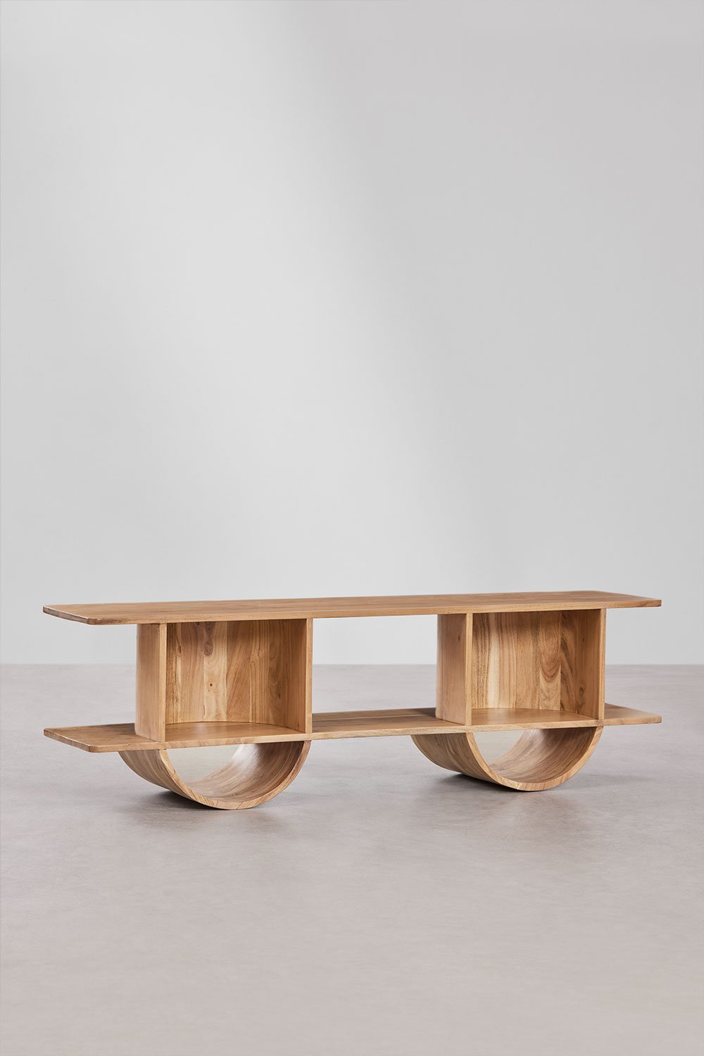 Mobile porta TV 150x35 cm in legno Flin