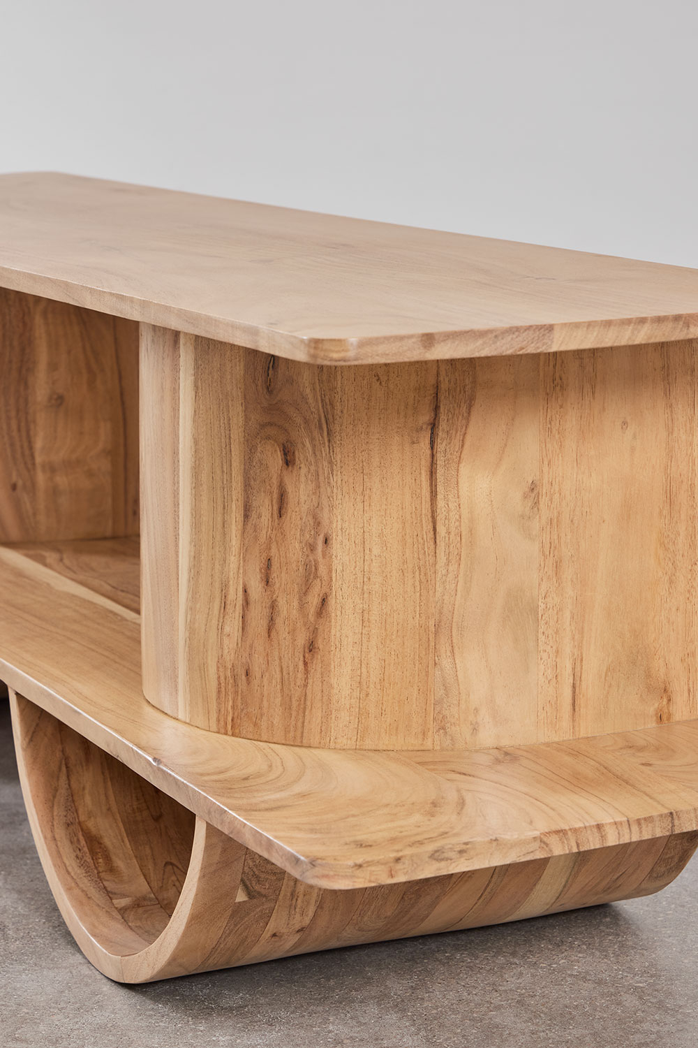 Mobile porta TV 150x35 cm in legno Flin