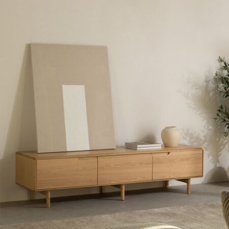 Mobile TV 180x45 cm in legno rovere Treveris